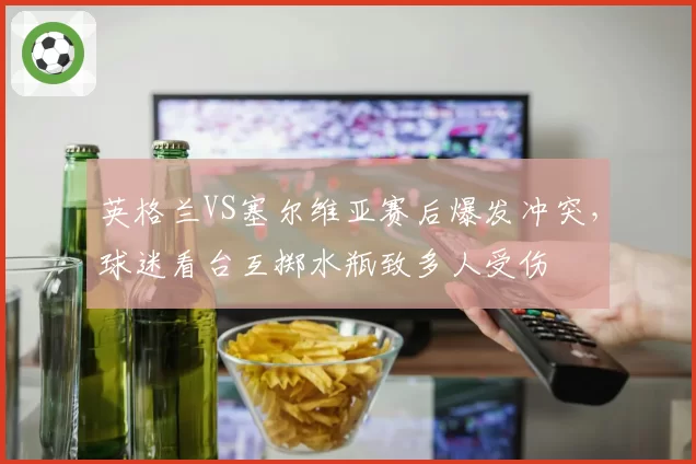 英格兰VS塞尔维亚赛后爆发冲突，球迷看台互掷水瓶致多人受伤